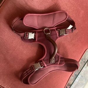 Burgundy Dog Harness